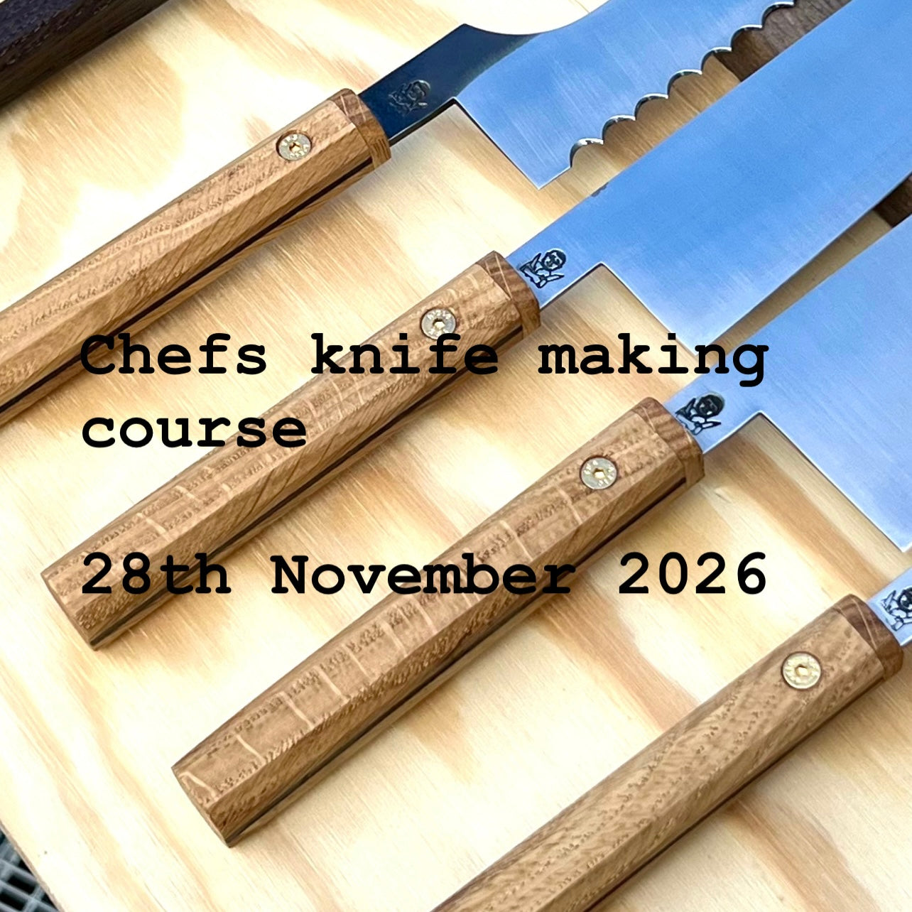Knife making course: chefs knife (advanced)