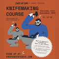 impact festival knife making course September 12 2026